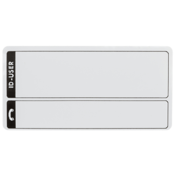 Skylotec Aries Id User Label Beyaz Aries Serisi Uyumlu Kullanıcı Ve Baret Tanımlama Etiketi