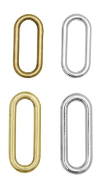 KONG Oval Ring 107 Oval Denizcilik Bronz Halka Nikel
