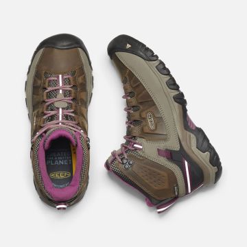 Keen Targhee III Mid KeenDryGtx Su Geçirmez Kadın Bot Weiss/Boysenberry 1018178