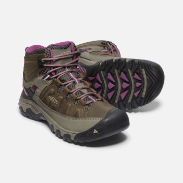 Keen Targhee III Mid KeenDryGtx Su Geçirmez Kadın Bot Weiss/Boysenberry 1018178