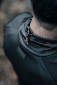Skylotec Hybrid Pullover Men BE-481-000-005 Siyah Rüzgar Geçirmez Su İtici Erkek Üst L
