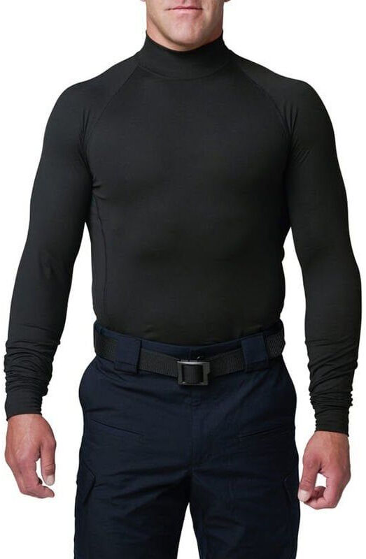 5.11 Mock Neck Ls Top Siyah