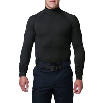 5.11 Mock Neck Ls Top Siyah