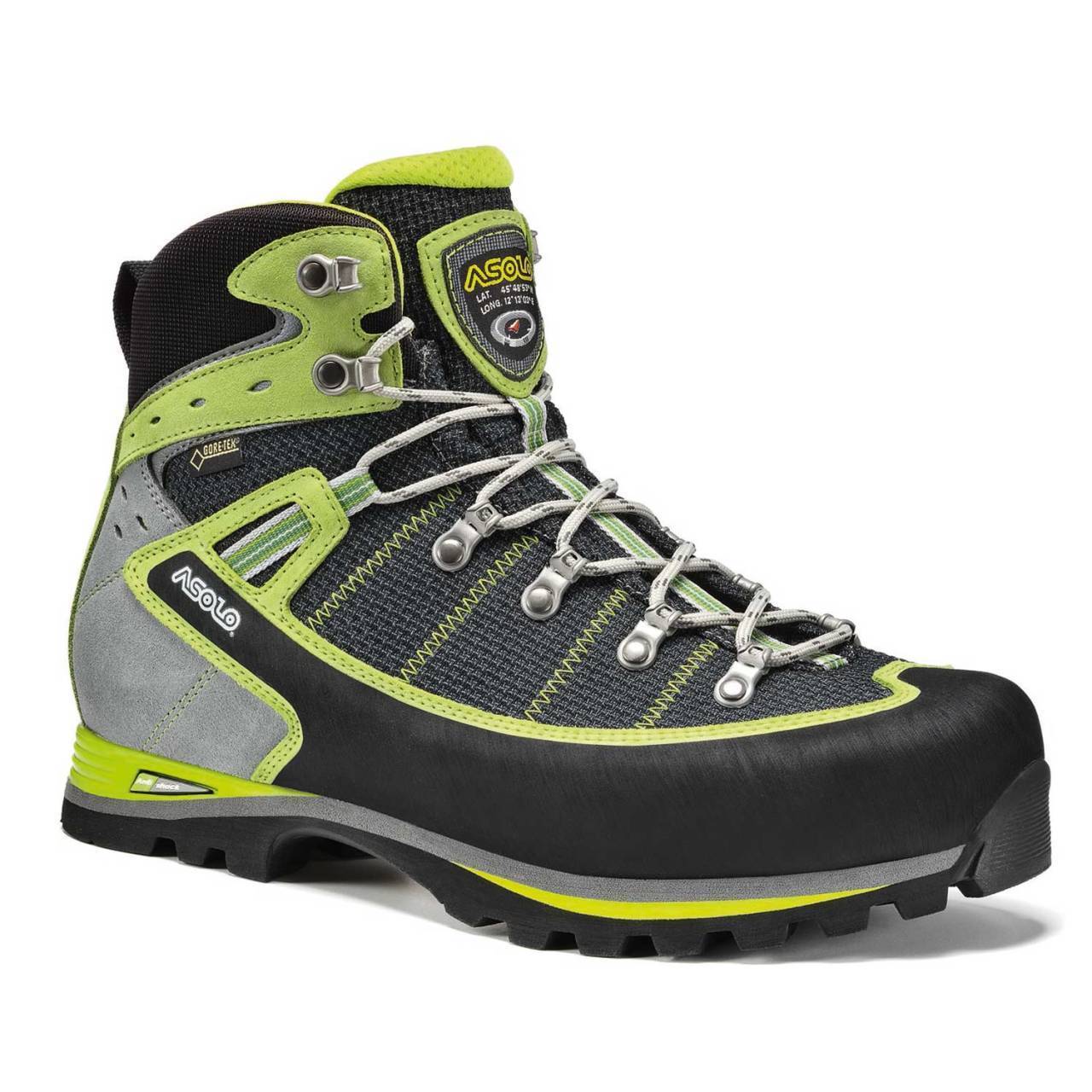 Asolo Shiraz Gore Tex Erkek Trekking Botu Siyah/Kahverengi - 40(2/3)