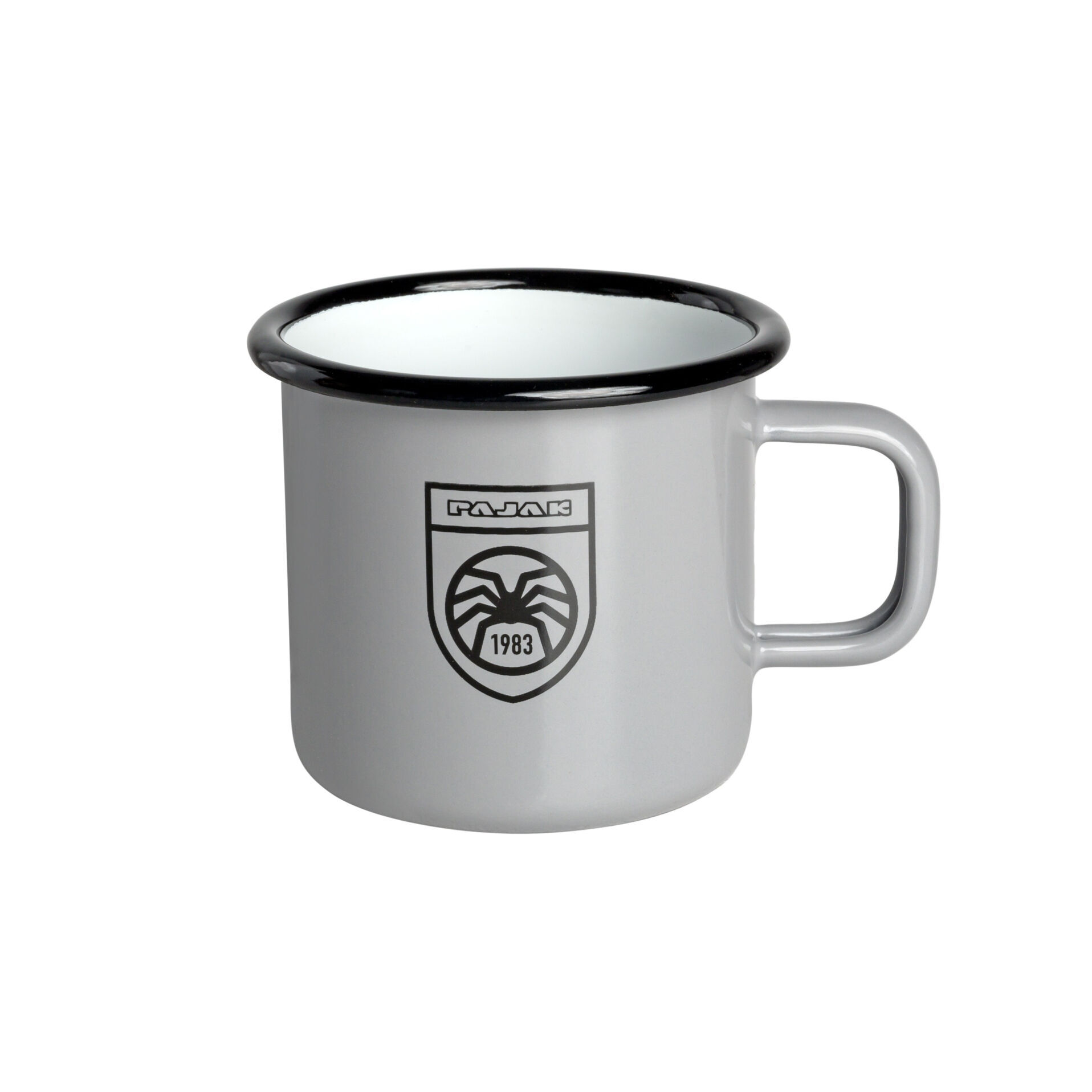 PAJAK Enamel Mug Gri 162 Gr Emaye Çelik Outdoor Kamp Kupası