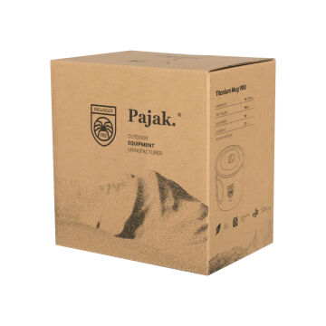 PAJAK Titanium Mug 550 Gümüş 550 ML 72 Gr Ultra Hafif Titanyum Kamp Kupası