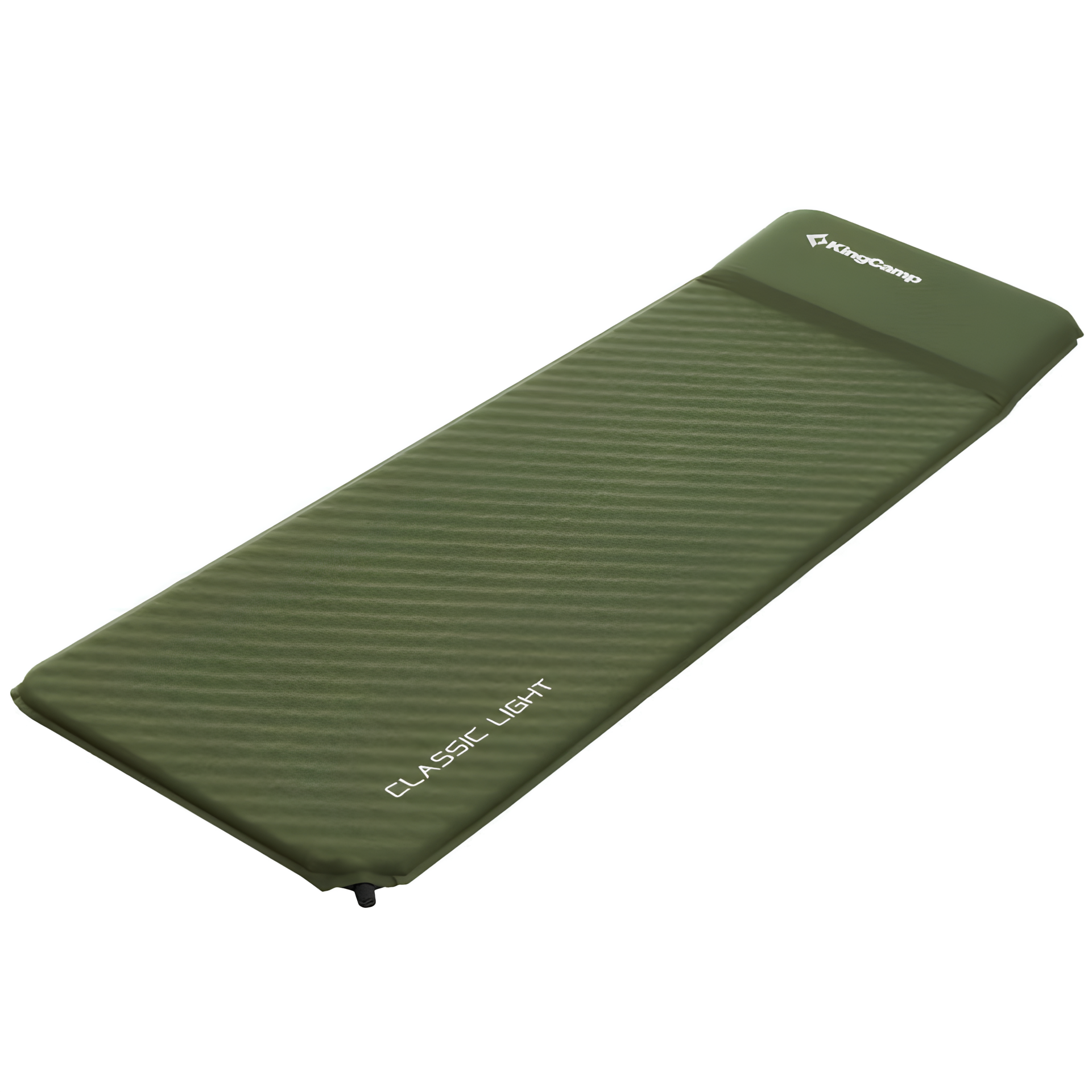 KingCamp Classıc Light 3cm Yastıklı Şişme Kamp Matı D.Green
