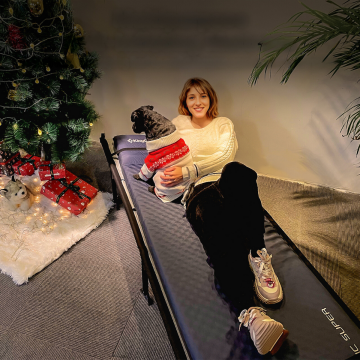 KingCamp Classıc Light 3cm Yastıklı Şişme Kamp Matı D.Green