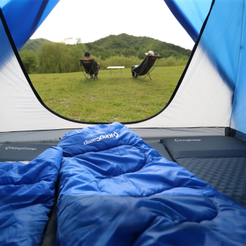 KingCamp Classıc Light 3cm Yastıklı Şişme Kamp Matı D.Green