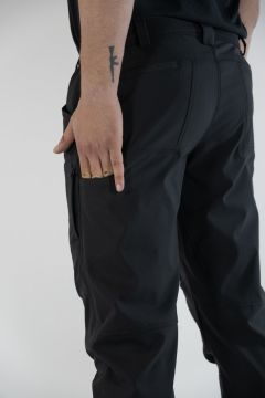 Bushlove Rush Pro 4 Season Esnek Çok Cepli Pantolon Siyah