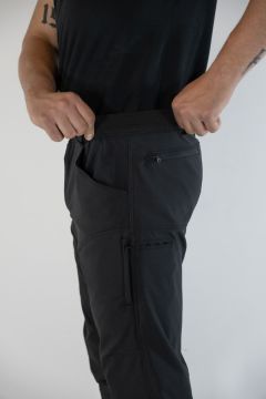 Bushlove Rush Pro 4 Season Esnek Çok Cepli Pantolon Siyah