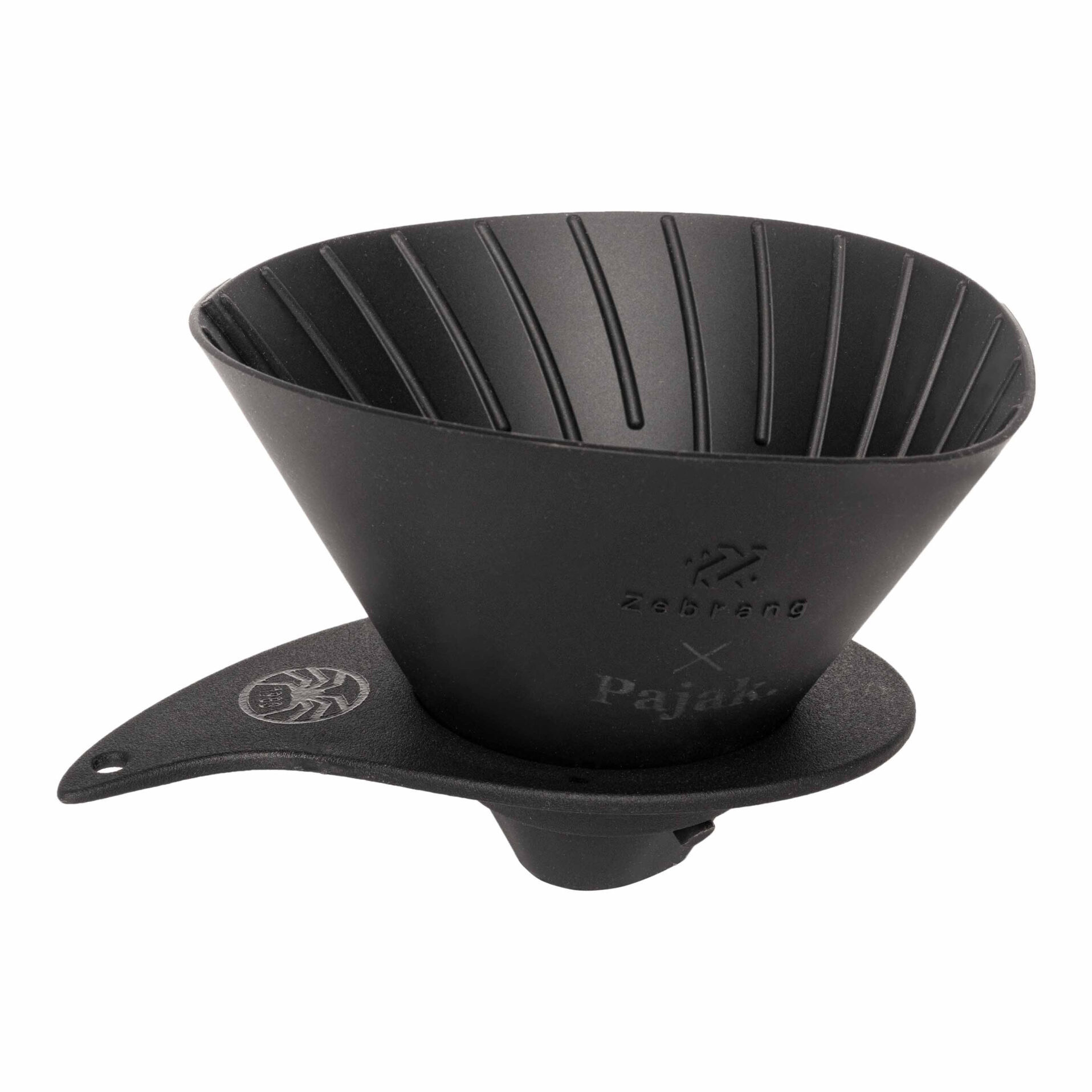 PAJAK Flat Dripper V60 Siyah Katlanabilir Silikon Outdoor Filtre Kahve Demleyici