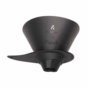 PAJAK Flat Dripper V60 Siyah Katlanabilir Silikon Outdoor Filtre Kahve Demleyici