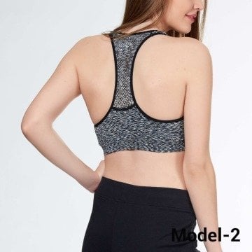 ThermoExtreme Gri  Fit Sporcu Büstiyeri