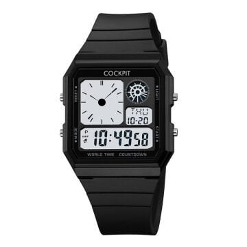 COCKPIT CK-2347BK ERKEK KOL SAATİ