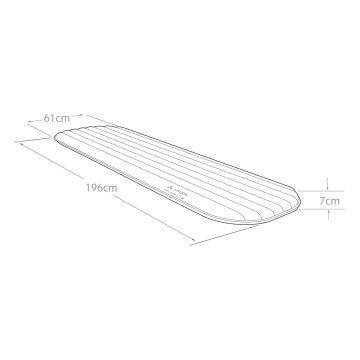 Vaude Performance-Winter 7L Şişme Mat 12817
