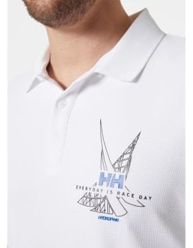 Helly Hansen Hp Race Polo Yaka T-Shirt Beyaz