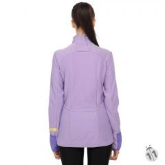 Gore-Tex Bayan Lila Uzun Kollu  Windstopper Ipod Cepli ProDryFit Outdoor, Koşu, Fitness Tişört