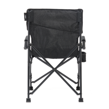 Uquip Roxy Comfort+ Black Edition Yüksek Konforlu Katlanır Kamp Sandalyesi