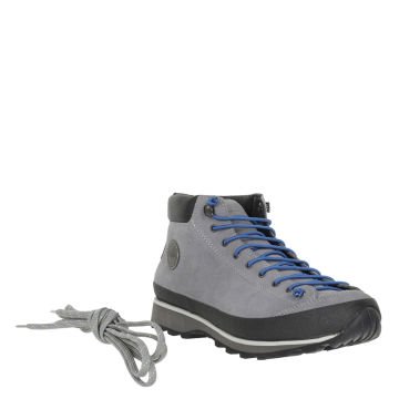 Lomer Italy Bio Naturale Mid MTX Waterproof Vibram Full Çarşak Deri Erkek Bot Ash Laguna