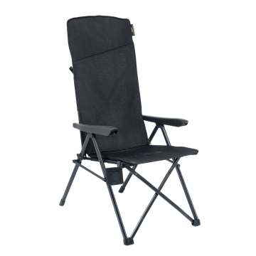 Uquip Justy XL Comfort+ Black Edition 3 Pozisyonlu Konforlu Kamp Sandalyesi