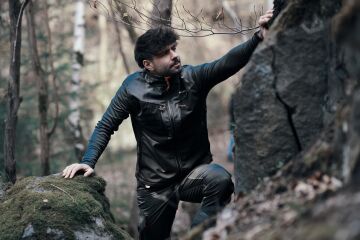Skylotec Softshell Vest Men BE-482-000-005 Siyah Rüzgar Geçirmez Su İtici Erkek Softshell Yelek L