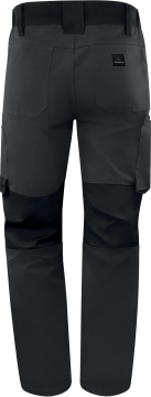 Delta Plus M5PA3 Gri-Siyah Bol Kesim Cordura Takviyeli Çok Cepli İş Pantolonu EN14404 EN ISO 13688