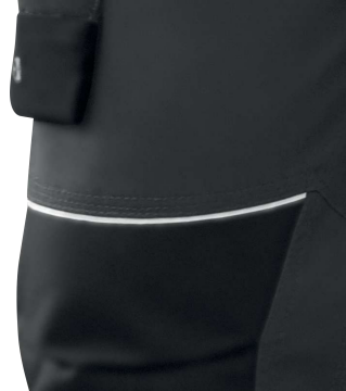 Delta Plus M5PA3 Gri-Siyah Bol Kesim Cordura Takviyeli Çok Cepli İş Pantolonu EN14404 EN ISO 13688