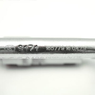 Kong Ovalone Inox Vidalı Screw Sleeve Kilitli Parlak AISI 316 Paslanmaz Çelik Oval Karabina EN 362/M 27KN 512LD0PP5KK