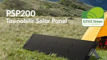 Ezviz PSP200 Taşınabilir Katlanabilir 200W Güneş Paneli