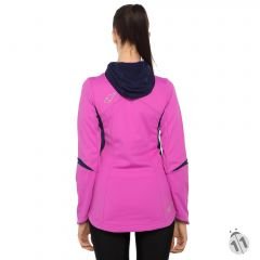 Gore-Tex Bayan Rose Pink Uzun Kollu Windstopper Ipod Cepli ProDryFit Outdoor, Koşu, Fitness Tişört