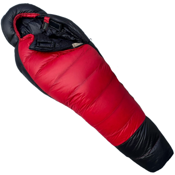 Bushlove Snag New -44C 800 Fill Kaz Tüyü Ultralight Uyku Tulumu Siyah Kırmızı