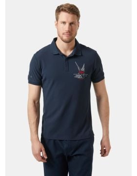Helly Hansen Hp Race Polo Yaka T-Shirt Lacivert