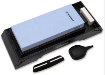 Böker Combi Waterstone Sharpening Station 240 / 2000 Bileme İçin Su Taşı İstasyonu