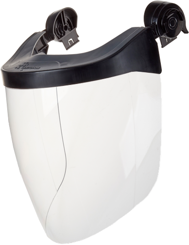 Skylotec Contour X Allzweck Visiercarrier Dahil Inceptor Grx Uyumlu EN 166 2001 Polikarbonat Yüz Siperi Seti