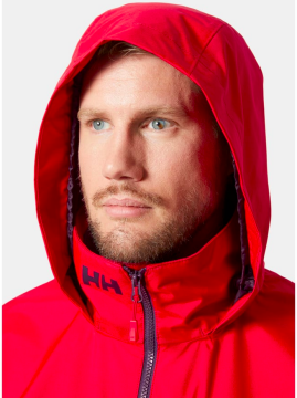Helly Hansen  Crew Kapüşonlu Erkek Ceket Kırmızı
