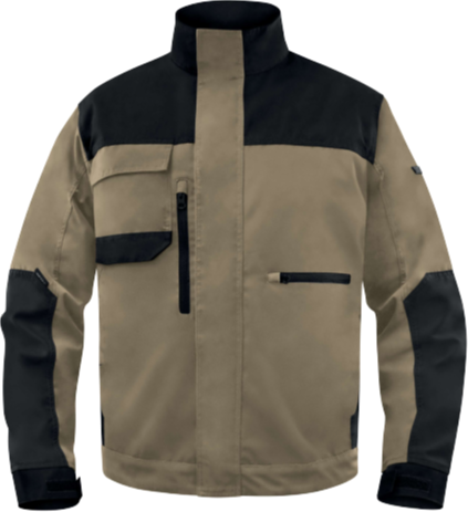 Delta Plus M5VE3 Gri-Siyah Cordura Takviyeli Çok Cepli İş Ceketi EN ISO 13688
