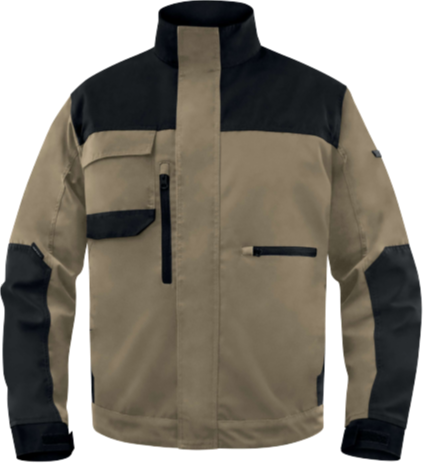 Delta Plus M5VE3 Gri-Siyah Cordura Takviyeli Çok Cepli İş Ceketi EN ISO 13688