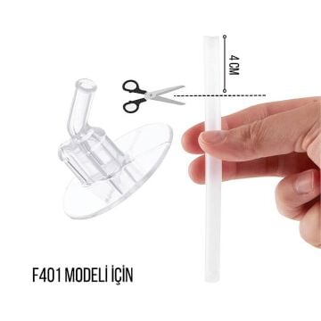 Thermos Funtainer Serisi Yedek İkili Pipet Seti 024373