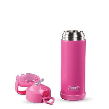 Thermos F422 Funtainer Çocuk Pipetli Termos 0,47L Neon Pink 024352