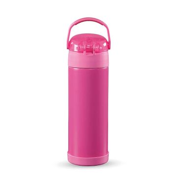 Thermos F422 Funtainer Çocuk Pipetli Termos 0,47L Neon Pink 024352
