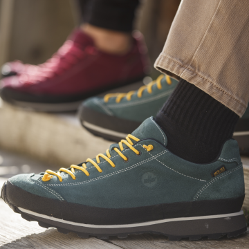 Lomer Italy Bio Naturale MTX Waterproof Vibram Full Çarşak Deri Ayakkabı Pine