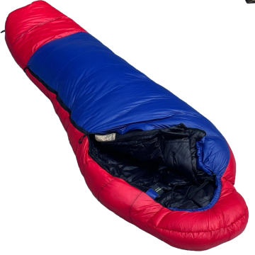 Bushlove Snag New -44C 800 Fill Kaz Tüyü Ultralight Uyku Tulumu Kırmızı Mavi