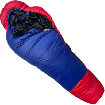 Bushlove Snag New -44C 800 Fill Kaz Tüyü Ultralight Uyku Tulumu Kırmızı Mavi