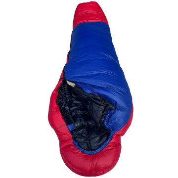 Bushlove Snag New -44C 800 Fill Kaz Tüyü Ultralight Uyku Tulumu Kırmızı Mavi