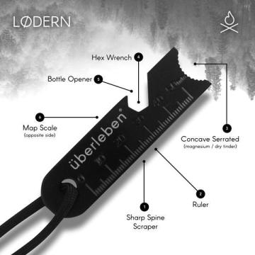 Uberleben Lødern Geleneksel Magnezyum Çubuğu ( 8 mm )