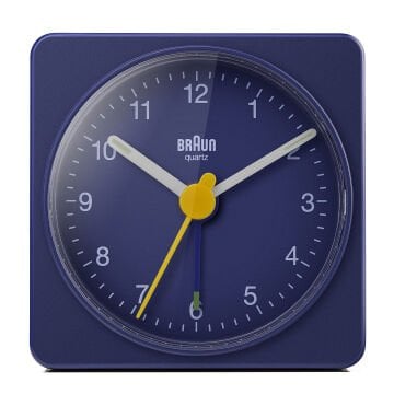 BRAUN BC02BL MAVİ KLASİK SEYAHAT ANALAOG ALARMLI MASA SAATİ