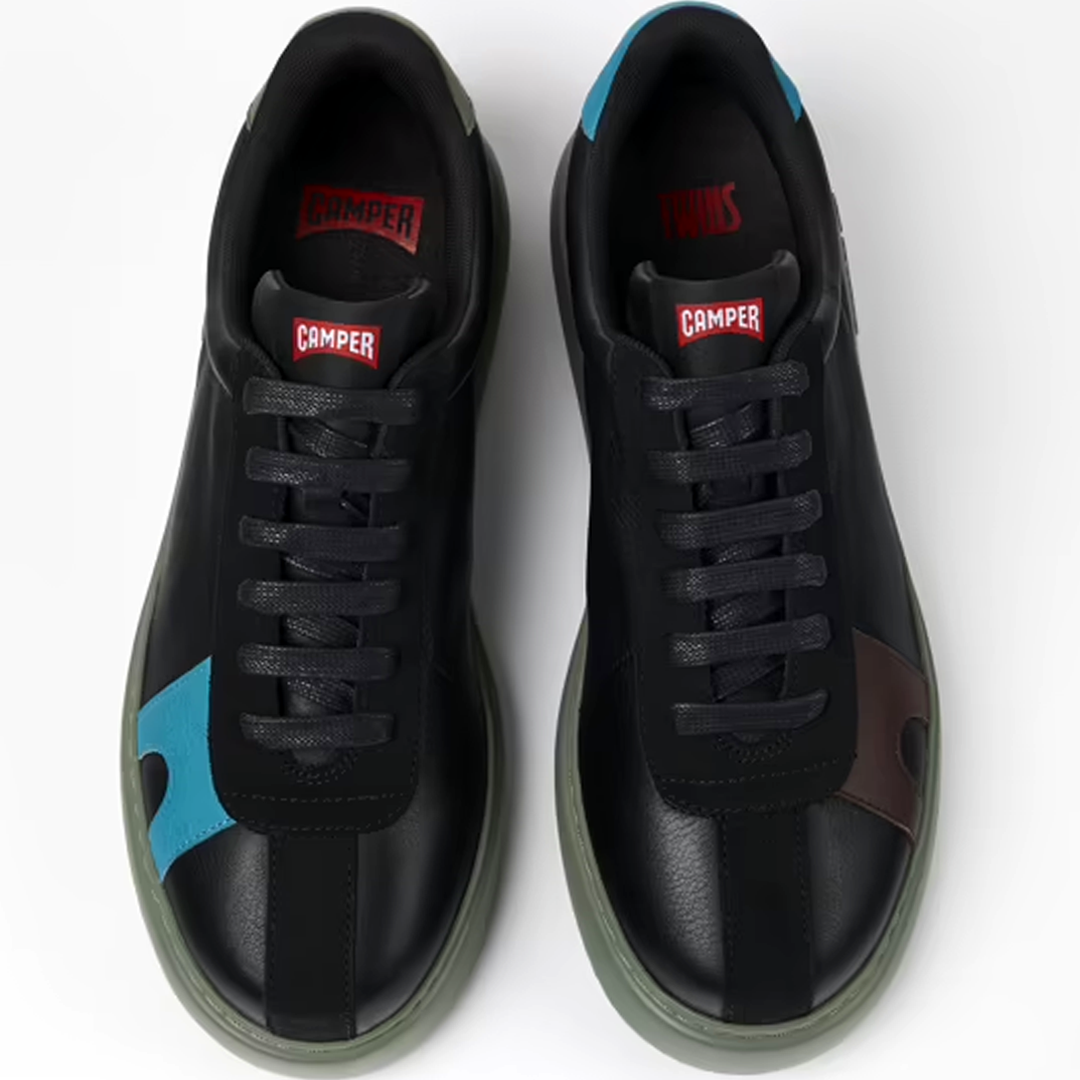 Camper Runner K21 Twin Sella Negro,Car/K21 Bio Alvar Siyah Erkek Ayakkabı k100743-031