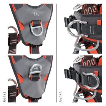 CT AXESS QR HARNESS L-XL -FULL BODY EMNİYET KEMERİ MZ