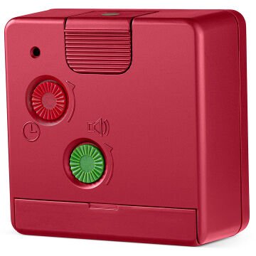 BRAUN BC02R KIRMIZI KLASİK SEYAHAT ANALAOG ALARMLI MASA SAATİ